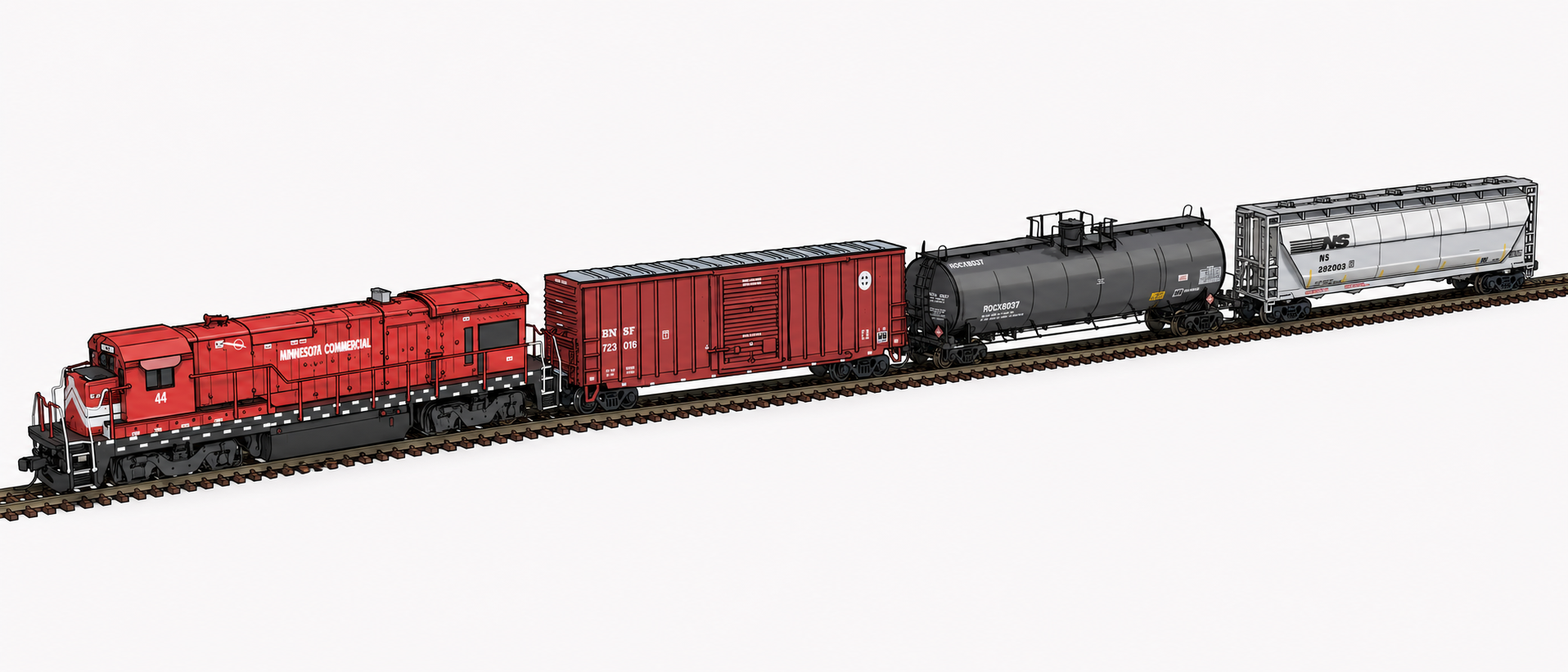 Hometown Local - Minnesota Commercial model train set