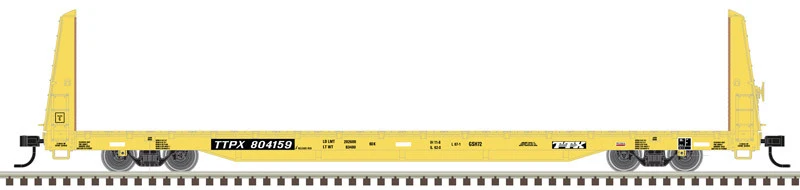 TTX 68' Bulkhead Flatcar