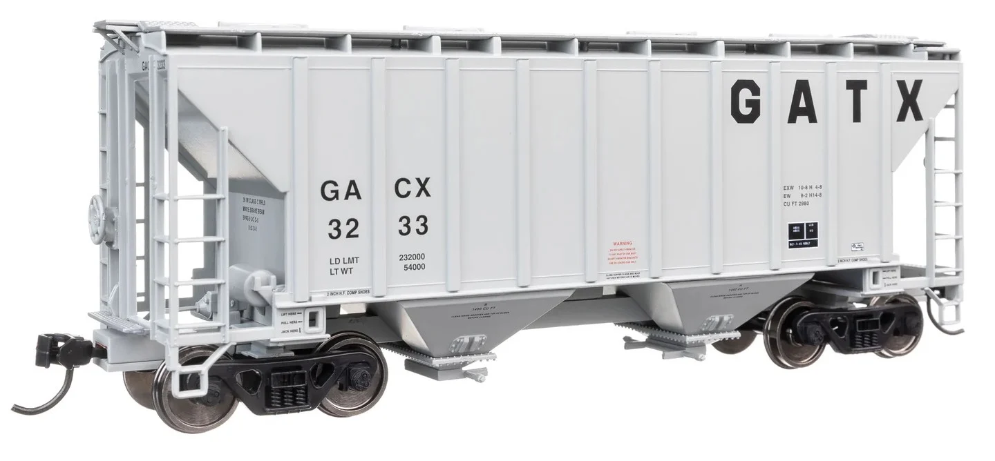 GATX 2980 Cubic-Foot Covered Hopper
