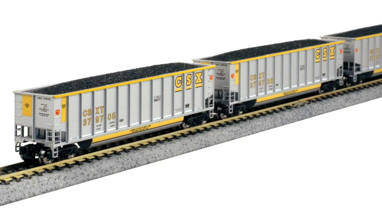 CSX Coalporter 8 Car Set