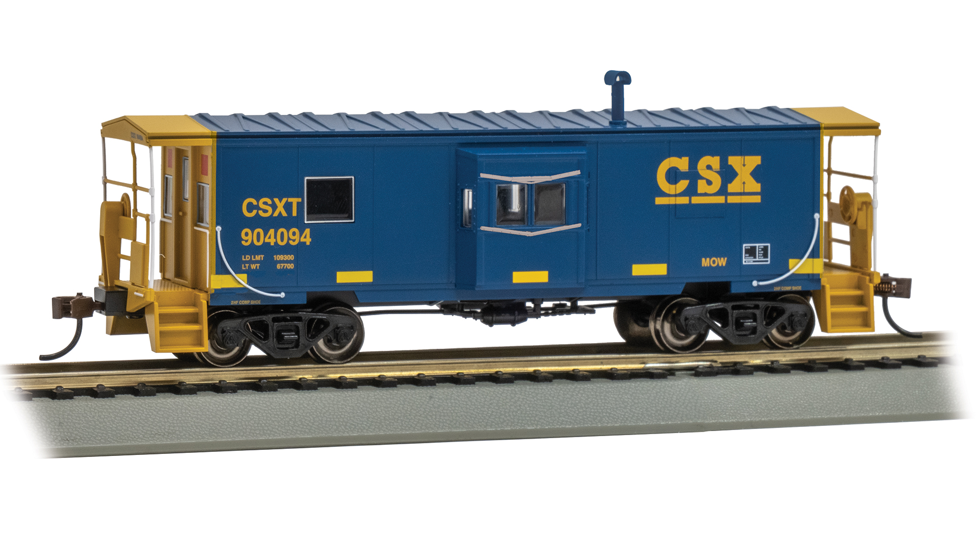 CSX Bay Window "Shoving Platform" Caboose