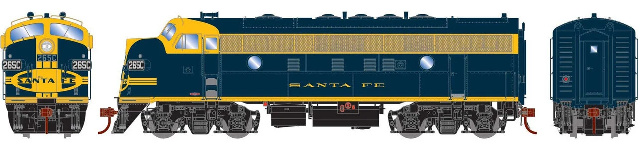 Santa Fe Freight F7