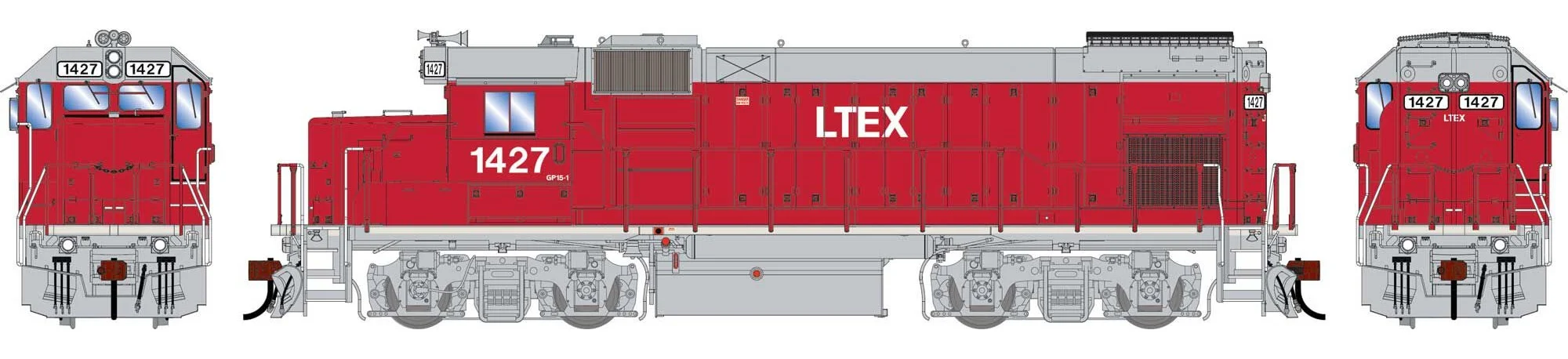 LTEX GP15-1 in Red