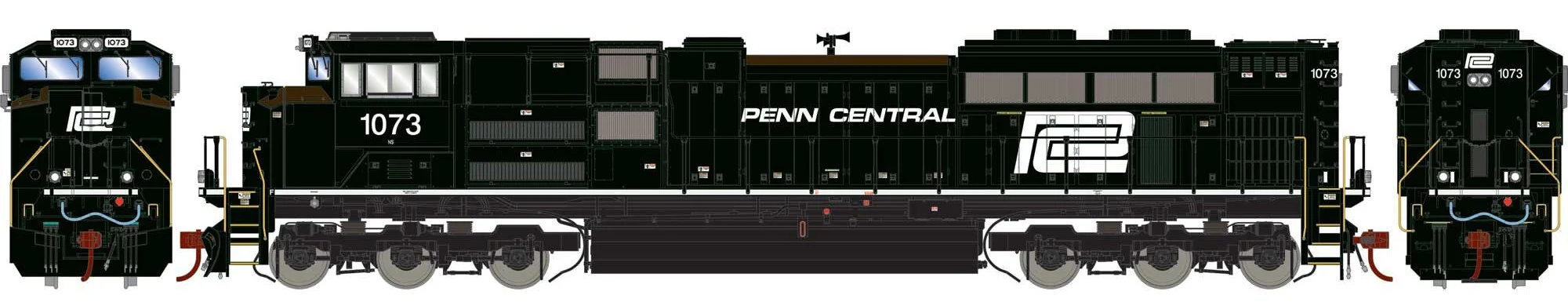 NS Heritage SD70ACe - Penn Central